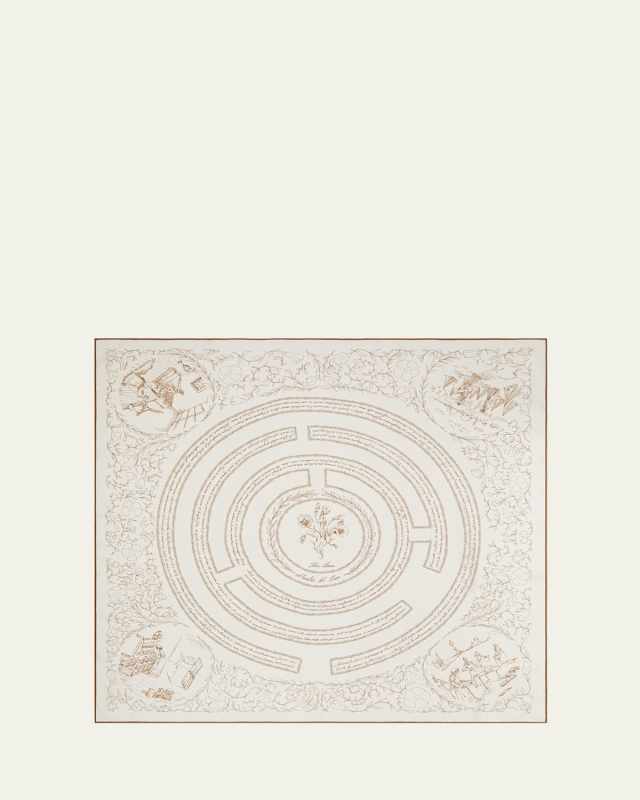Maestri del Lino Printed Foulard